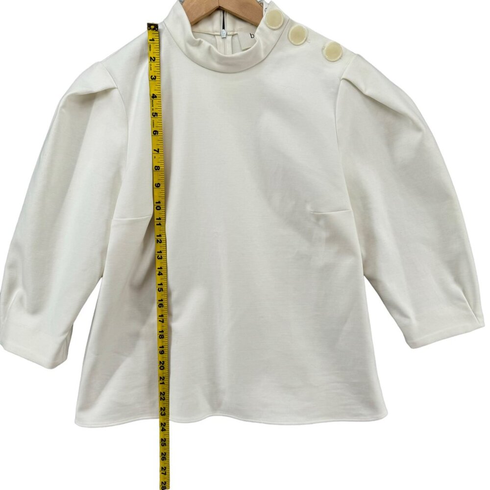 ba&sh Cream Button-Detail Blouse - Picture 12 of 14
